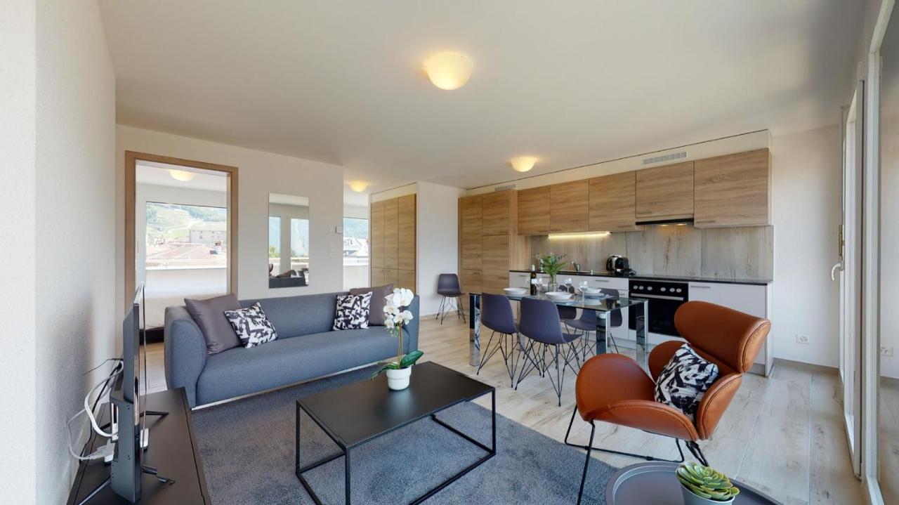 Nonanteneuf Appart Hotel Aigle - Contactless Check-In Εξωτερικό φωτογραφία